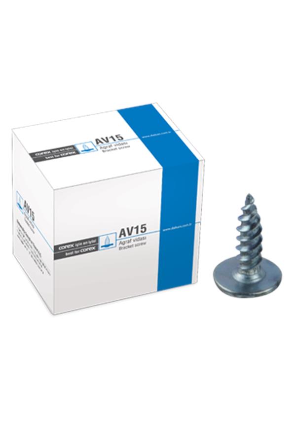 AGRAF VİDASI 15- 500 Adet